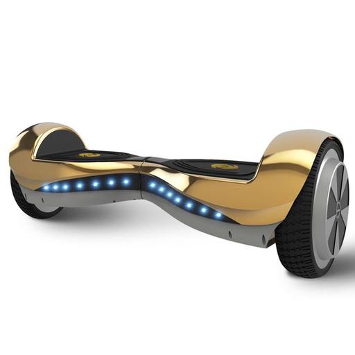 6.5' Hoverboard Chrome Gold for Kids with Bluetooth